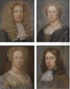 Four Portraits by Bernard Vaillant