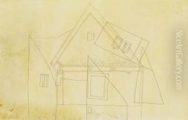 Splodgy House With Saw Pattern - view 1