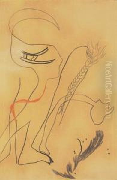 Composition With Braided Hair - view 1