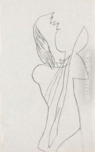 Female Figure by Lajos Vajda