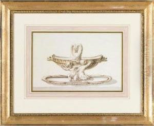 Design For A Sauce Boat by Luigi Valadier