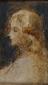 Profil by Jules Emmanuel Valadon