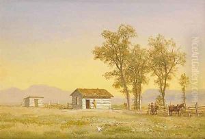 Homestead in the Rocky Mountains 1863 by Albert Bierstadt