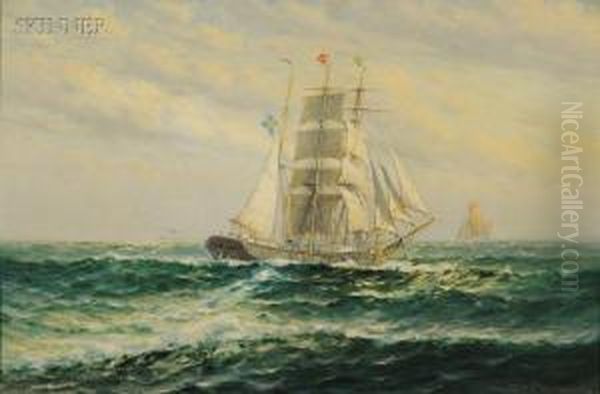 Sailing Vessel Headed For The Harbor - view 1