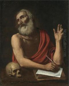 Saint Jerome by Valentin De Boulogne
