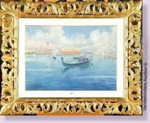 Vue De Venise by Jean-Baptiste Valentinelli