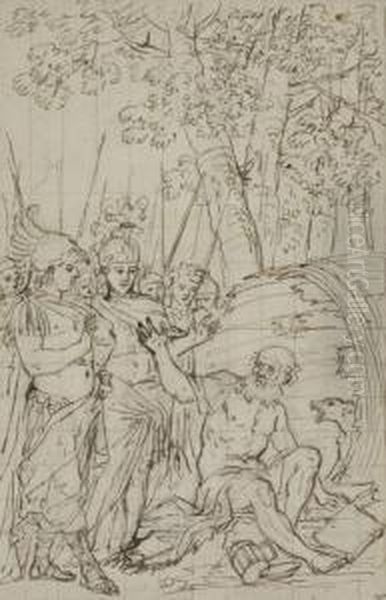 Alexander And Diogenes - view 1