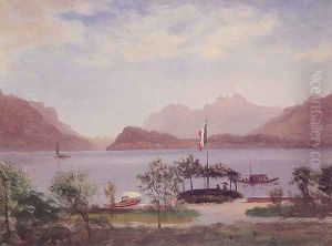 Italian Lake Scene