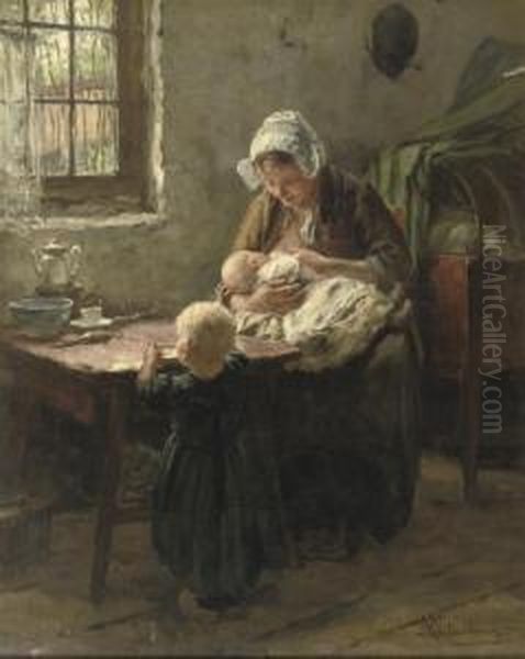 Feeding The Baby - view 1