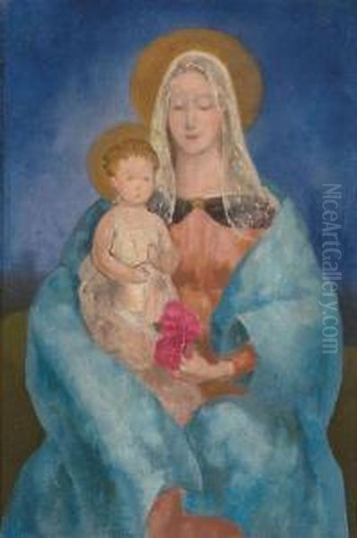 "virgen Con Nino" - view 1
