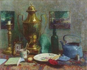 Nature Morte by Etienne Maxime Vallee