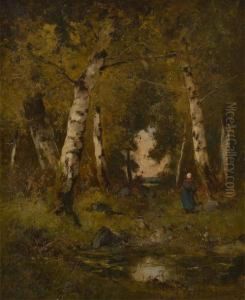 Promenade Pres Duruisseau by Etienne Maxime Vallee
