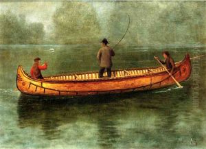 Fishing From A Canoe