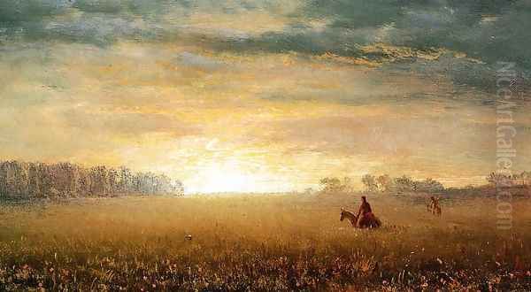 Sunset Of The Prairies - view 1