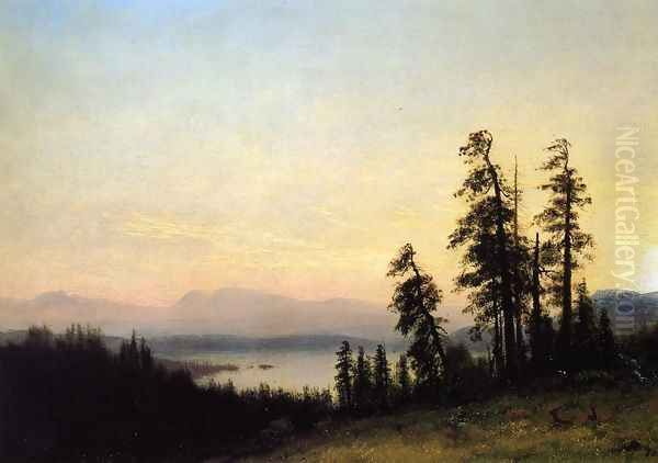 Landscape With Deer - view 1