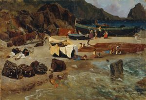 Fishing Boats At Capri