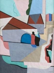 Passant Dans La Ville by Georges Valmier