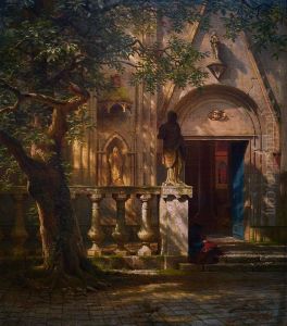 Sunlight and Shadow by Albert Bierstadt
