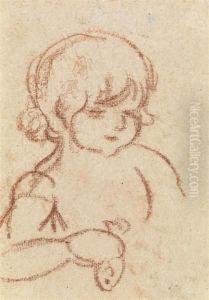 Portrait D'enfant by Louis Valtat