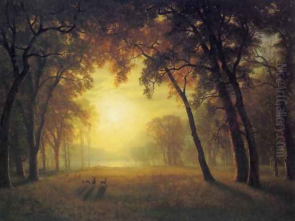 Deer in a Clearing - view 1