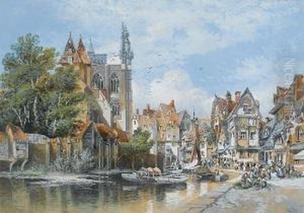 St Wulfram's, Abbeville - view 1