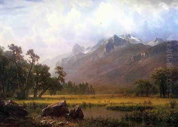 The Sierras Near Lake Tahoe California - view 1