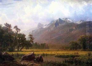 The Sierras Near Lake Tahoe California