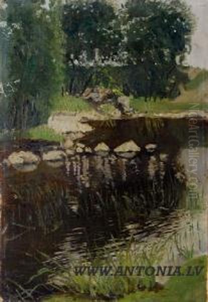 Banks Of River - view 1
