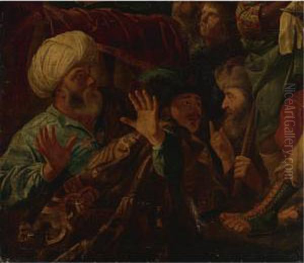 Possibly Ahasveros Condemning Haman - view 1