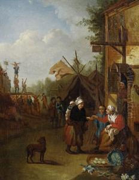 A Vegetable Seller - view 1