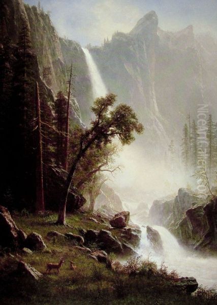 Bridal Veil Falls, Yosemite - view 1