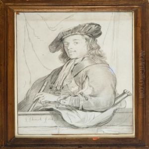 A Portrait Of A Man by Cornelis Ploos Van Amstel