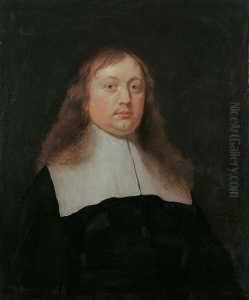 Bildnis Eines Jungen Mannes. by Pieter Van Anraadt