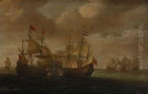 Combat Naval by Aert Anthonisz
