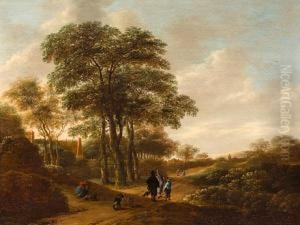 Figures In A Landscape - view 1