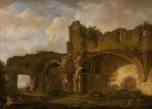 Les Ruines De L""abbaye De Saint Avon