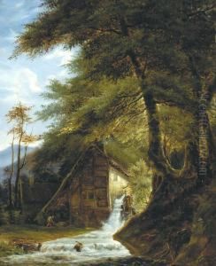 Watermolen Aan Derand Van Het Bos (1835) Watermolen Aan Derand Van Het Bos (1835)