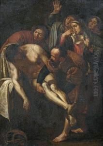 Die Kreuzabnahme by Dirck Van Baburen