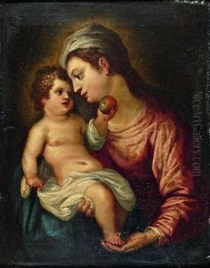 Madonna Met Kind by Hendrik van Balen