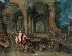 Venus At The Forge Of Vulcan
