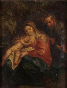 The Holy Family by Jan Van Balen