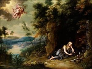 Die Heilige Maria Magdalena Als Busserin by Jan Van Balen