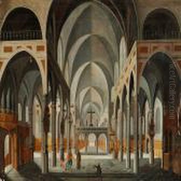 Gothic Church Interior - view 1
