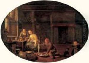 Interieur De Cuisine by Sybrand Van Beest