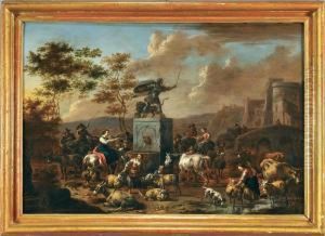 Alla Fontana by Dirk van Bergen