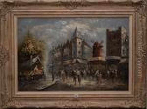 Monmatre. Moulin Rouge - view 1