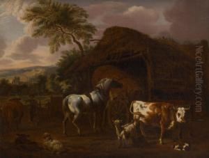 Retour A La Chaumiere by Dirk van Bergen