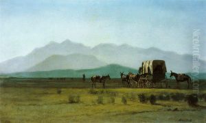 Surveyor's Wagon in the Rockies