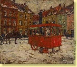 Charrette De Marchand Ambulant