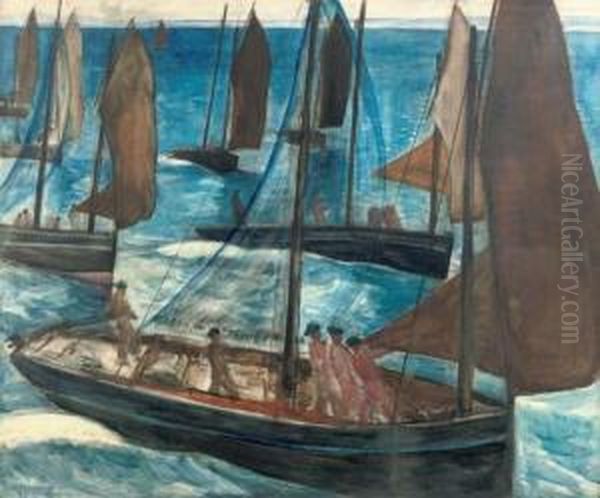 Sailing Boats, Douarnenez - view 1